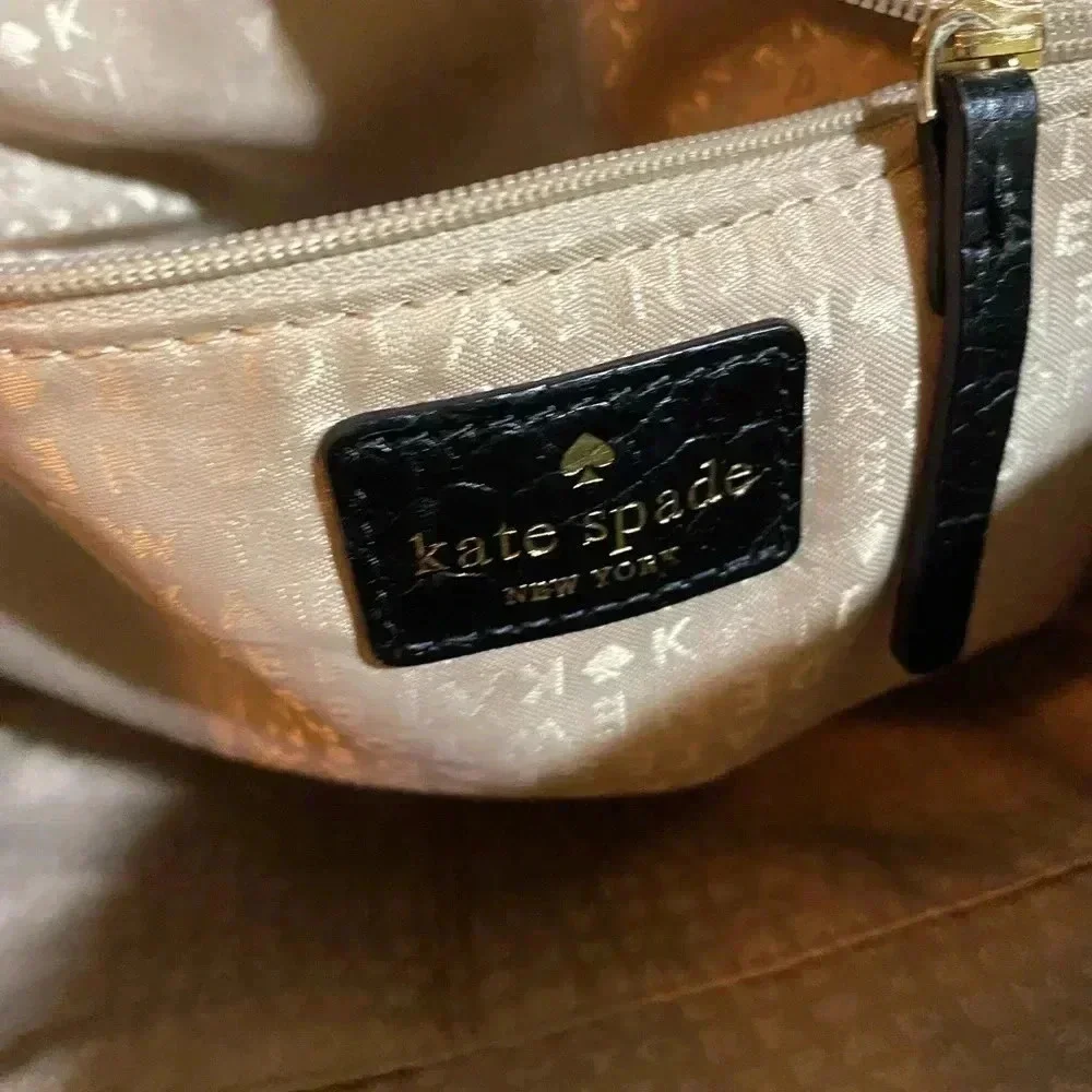 Kate spade leather satchel handbag